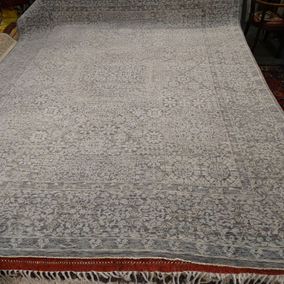 Perzisch tapijt grijs