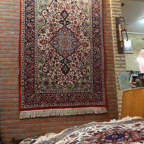 Handgeweven Perzisch tapijt